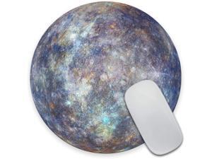 Amcove Mercury Mouse pad Planet Mousepad Space Mousepad Blue Mousepad Stone Round Mouse pad Office Supplies Friends Gift Mouse mat Amcove Mercury Mouse pad Planet Mousepad Space Mousepad Blue Mousepad Stone Round Mouse pad Office Supplies Friends Gift Mouse mat