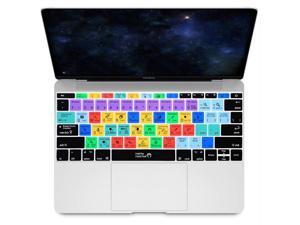 &MacBook 12 A1534 with Retina Display USA Keyboard Protector-Black 2018 2017 2016 2018 HRH Korean Language Silicone Keyboard Cover Skin for MacBook New Pro 13 A1708 A1988 No Touch Bar &A1931 2015 