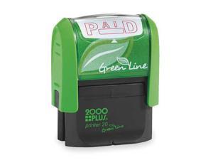 2000PLUS 035350 Message Stamp, Paid, 5/16"