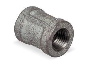 Zoro Select 6P838 1-1/4" Mnpt X 2" Tbe Galvanized Steel Pipe Nipple Sch 40 