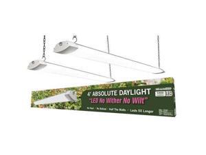 MIRACLE LED 602133 Industrial 4 ft LED Grow Light Hydroponic Full Spectrum