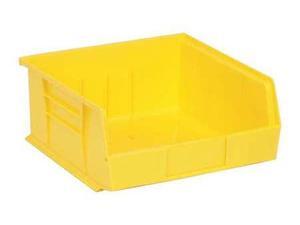 Quantum Storage Systems Hang and Stack Bin Yellow Polypropylene QUS235YL Quantum Storage Systems Hang and Stack Bin Yellow Polypropylene QUS235YL