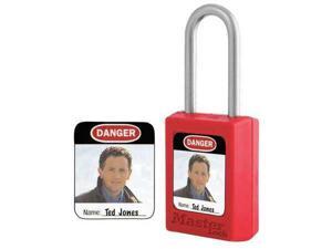 MASTER LOCK S142 Photo ID Label,Danger,PK6 MASTER LOCK S142 Photo ID Label,Danger,PK6