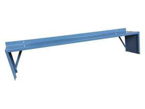 ZORO SELECT 5W672 Shelf Riser,60 W x 10 D x 12 in. H,Gray ZORO SELECT 5W672 Shelf Riser,60 W x 10 D x 12 in. H,Gray