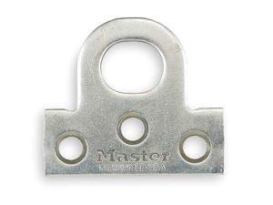 MASTER LOCK 60 Padlock Eye,Fixed,Steel,Zinc Plated,PK2 MASTER LOCK 60 Padlock Eye,Fixed,Steel,Zinc Plated,PK2