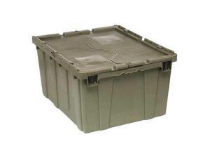 QUANTUM STORAGE SYSTEMS QDC2820-15 Attached Lid Container, 4.00 cu. ft., Gray QUANTUM STORAGE SYSTEMS QDC2820-15 Attached Lid Container, 4.00 cu. ft., Gray