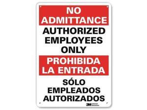 LYLE U1-1041-RA_10X14 Safety Sign,14x10 In.,Bilingual LYLE U1-1041-RA_10X14 Safety Sign,14x10 In.,Bilingual