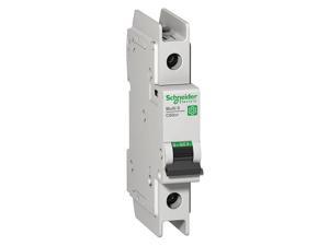 SCHNEIDER ELECTRIC M9F44150 IEC Miniature Circuit Breaker, 50 A, 240V AC, 1 SCHNEIDER ELECTRIC M9F44150 IEC Miniature Circuit Breaker, 50 A, 240V AC, 1