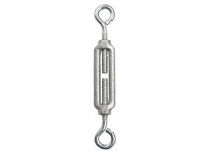 CHICAGO HARDWARE 05108 8 Turnbuckle,Eye & Eye,Aluminum,10-24 In CHICAGO HARDWARE 05108 8 Turnbuckle,Eye & Eye,Aluminum,10-24 In