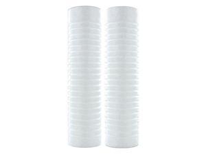 TRIDENT 54JJ98 50 Micron, 2-1/2" O.D., 9 7/8 in H, Sediment Grooved Filter TRIDENT 54JJ98 50 Micron, 2-1/2" O.D., 9 7/8 in H, Sediment Grooved Filter