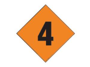 LABELMASTER HMPG127MG Fire Division Symbol Placard,12inx12in,4 LABELMASTER HMPG127MG Fire Division Symbol Placard,12inx12in,4