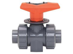 GF PIPING SYSTEMS 161523522 Metering Ball Valve,1/2 In,PVC GF PIPING SYSTEMS 161523522 Metering Ball Valve,1/2 In,PVC