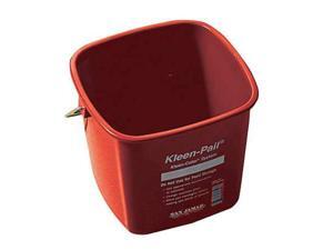 SAN JAMAR KP196KCRDGR Cleaning Pail,6 qt.,Plastic SAN JAMAR KP196KCRDGR Cleaning Pail,6 qt.,Plastic