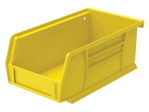 AKRO-MILS 30220YELLO Yellow Hang and Stack Bin, 7-3/8"L x 4-1/8"W x 3"H AKRO-MILS 30220YELLO Yellow Hang and Stack Bin, 7-3/8"L x 4-1/8"W x 3"H