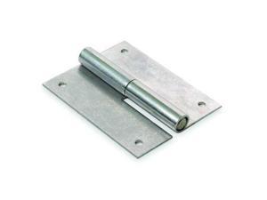 ZORO SELECT 1XMG7 1 in W x 2 1/2 in H zinc plated Lift-Off Hinge