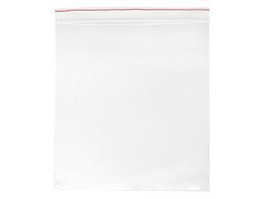 MINIGRIP RED LINE MGRL2P1315 Reclosable Poly Bag Double Zipper Seal 15" x 13", MINIGRIP RED LINE MGRL2P1315 Reclosable Poly Bag Double Zipper Seal 15" x 13",
