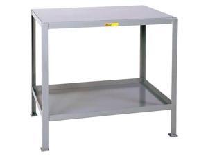 LITTLE GIANT MT2448-2 Fixed Work Table,Steel,48" W,24" D LITTLE GIANT MT2448-2 Fixed Work Table,Steel,48" W,24" D