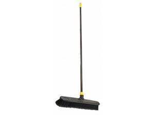 Quickie Natural Push Broom, 24" Sweep Face   520