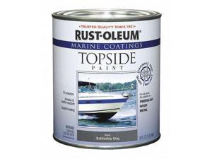 RUST-OLEUM 207005 Topside Paint,Battleship Gray,Alkyd