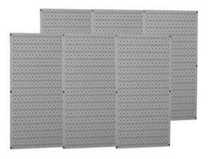 Wall Control 35-P-3296Gv Pegboard,Round,32 In H,96 In W 