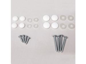 Knape & Vogt Bracket Screw Silver Polished Steel CD-0047-CH Knape & Vogt Bracket Screw Silver Polished Steel CD-0047-CH