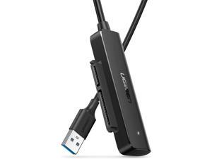 SATA to USB 3.0 Adapter Cable for 2.5 SSD and HDD Hard Drive Adapter 5Gbps Support SATA III UASP Compatible with Samsung Seagate WD SanDisk Hitachi Toshiba, PS3, PS4, Xbox, PC, Router, 1.5FT SATA to USB 3.0 Adapter Cable for 2.5 SSD and HDD Hard Drive Adapter 5Gbps Support SATA III UASP Compatible with Samsung Seagate WD SanDisk Hitachi Toshiba, PS3, PS4, Xbox, PC, Router, 1.5FT