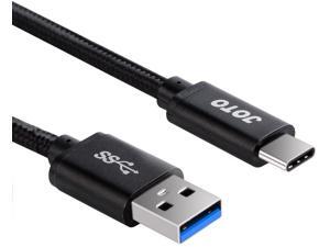 JOTO Type C Cable Extra Long 10ft, USB-C 3.1 Type-C to USB 3.0 Type A Charging Data Cable Heavy Duty Nylon Braided for iPad Pro 12.9/11 Galaxy Ultra S20+ S10 S9 Note 10 9 Tab S4 Nintendo Switch -Black JOTO Type C Cable Extra Long 10ft, USB-C 3.1 Type-C to USB 3.0 Type A Charging Data Cable Heavy Duty Nylon Braided for iPad Pro 12.9/11 Galaxy Ultra S20+ S10 S9 Note 10 9 Tab S4 Nintendo Switch -Black