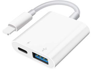 USB Camera Adapter USB Female OTG Adapter Compatible with iPhone iPad Portable USB Adapter for iPhone with Charging Port No Application Plug and Play USB Camera Adapter USB Female OTG Adapter Compatible with iPhone iPad Portable USB Adapter for iPhone with Charging Port No Application Plug and Play