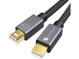 Mini DisplayPort to Mini DisplayPort Cable 4K 60Hz Mini DP Cable iVANKY Mini Display Port Cable 2M/6.6ft Grey Compatible with MacBook Pro/Air. iMac Surface Dell ASUS Mini DisplayPort to Mini DisplayPort Cable 4K 60Hz Mini DP Cable iVANKY Mini Display Port Cable 2M/6.6ft Grey Compatible with MacBook Pro/Air. iMac Surface Dell ASUS