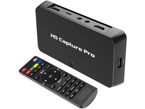 Game Capture Card HDMI Video Recorder Device w/Mic - HD Gaming Cloner Recording Dongle Box Pro for Switch Xbox One PS4 360 Wii U Standalone Live Streaming to YouTube Record Adapter Player Game Capture Card HDMI Video Recorder Device w/Mic - HD Gaming Cloner Recording Dongle Box Pro for Switch Xbox One PS4 360 Wii U Standalone Live Streaming to YouTube Record Adapter Player