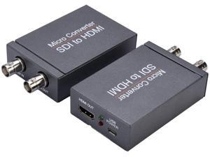 SDI to HDMI Converter 3G-SDI/HD-SDI/SD-SDI to HDMI Converter Adapter, Auto Format Detection, Stereo Audio De-embedder,SDI in HDMI Out SDI Loopout (with Power Supply) SDI to HDMI Converter 3G-SDI/HD-SDI/SD-SDI to HDMI Converter Adapter, Auto Format Detection, Stereo Audio De-embedder,SDI in HDMI Out SDI Loopout (with Power Supply)