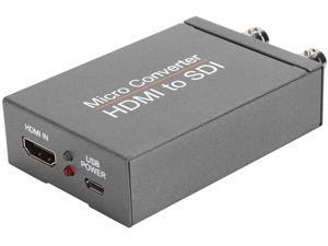 Queen.Y HDMI to SDI Converter Iron Shell Min HD to 2-Way SDI Converter HD to 3G-SDI/HD-SDI Broadcast Level High Definition Queen.Y HDMI to SDI Converter Iron Shell Min HD to 2-Way SDI Converter HD to 3G-SDI/HD-SDI Broadcast Level High Definition