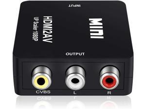 HDMI to RCA Converter, Auprite 1080P HDMI to AV 3RCA CVBs Composite Video Audio Converter Adapter Supports PAL/NTSC for TV Xbox, Switch, TV Stick, Roku, Blu-Ray, DVD Player and More HDMI to RCA Converter, Auprite 1080P HDMI to AV 3RCA CVBs Composite Video Audio Converter Adapter Supports PAL/NTSC for TV Xbox, Switch, TV Stick, Roku, Blu-Ray, DVD Player and More