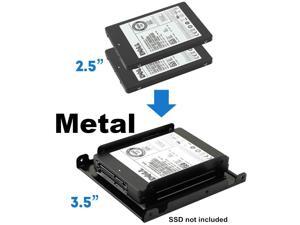 Startech Com Bracket25x2 Dual 2 5 To 3 5 Hard Drive Bay Mounting Bracket 2 5 To 3 5 Hdd Ssd Mounting Bracket W Sata Power And Data Cabling Newegg Com Startech Com Bracket25x2 Dual 2 5 To 3 5 Hard Drive Bay Mounting Bracket 2 5 To 3 5 Hdd Ssd Mounting Bracket W Sata Power And Data Cabling Newegg Com