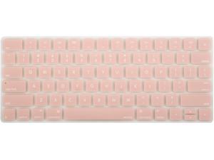 MOSISO Keyboard Cover Compatible with iMac Wireless Magic Keyboard Type Protector, 2015 US Version (MLA22LL/A, A1644), Soft Protective Ultra Thin Keyboard Skin, Rose Quartz