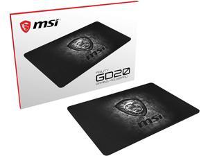 MSI Gaming Ultra-Smooth Low-Friction Textile Surface Non-Slip Natural Rubber Base 5mm Thick Gaming Mouse Pad (Agility Gd20) MSI Gaming Ultra-Smooth Low-Friction Textile Surface Non-Slip Natural Rubber Base 5mm Thick Gaming Mouse Pad (Agility Gd20)