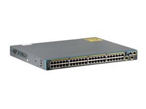 Cisco 2960S 48 Port Gigabit PoE+ Switch, WS-C2960S-48FPD-L, Lifetime Warranty