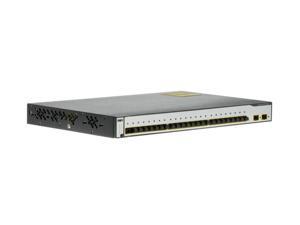 Cisco WS-C3750-24FS-S Catalyst 3750-24FS-24 Switch Cisco WS-C3750-24FS-S Catalyst 3750-24FS-24 Switch