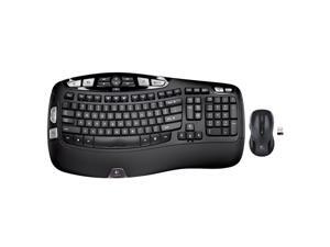 Logitech Wireless Wave Combo MK550 - Ergonomic Curved Comfort, Black (920-002555) Logitech Wireless Wave Combo MK550 - Ergonomic Curved Comfort, Black (920-002555)