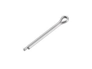 Split Cotter Pin 1mm x 16mm 304 Stainless Steel 2-Prongs Silver Tone 30Pcs 