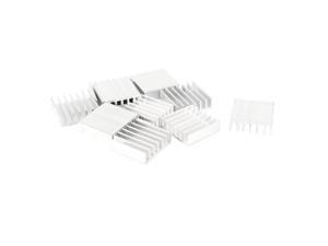 10 x Aluminum Heatsink 20mm x 20mm x 6mm for Voltage Regulator SCR MOSFET 10 x Aluminum Heatsink 20mm x 20mm x 6mm for Voltage Regulator SCR MOSFET