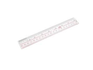 6Pcs Plastic Ruler 15cm 6 inches Yellow Measuring Tool for   Office 