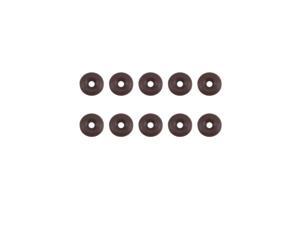 Fluorine Rubber O-Rings 4mm OD 1mm ID 1.5mm Width, Metric FKM Sealing Gasket, Pack of 10 Fluorine Rubber O-Rings 4mm OD 1mm ID 1.5mm Width, Metric FKM Sealing Gasket, Pack of 10