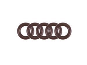 Fluorine Rubber O-Rings 15mm OD 9mm ID 3mm Width, Metric FKM Sealing Gasket, Pack of 5 Fluorine Rubber O-Rings 15mm OD 9mm ID 3mm Width, Metric FKM Sealing Gasket, Pack of 5
