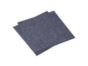 Acoustic Absorption Panels Soundproofing Insulation Panel Tiles, 11.8x11.8x0.35 Inch, Polyester Fiber, Dark Grey, 2Pcs