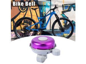 Purple Bicycle Bike Cycling Loud Clear Sound Bell Ring Fit for 0.87" Diameter Handlebar