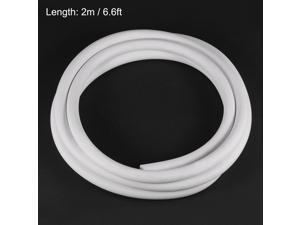 2.5mm x 5mm Beige Silicone Tube Water Air Pump Hose Pipe 5M Length