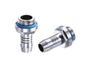 9mm G1/4 Thread 90 Degree Elbow Pipe Connector OD PC Water Cooling System Part 