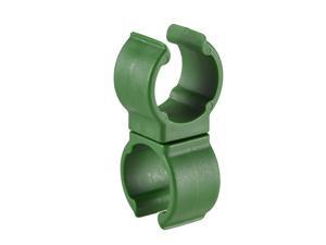 Gardening Universal Clip, PP Plastic Rotatable Trellis Connector Bracket Parts for 20mm Dia Plant Stakes 12pcs Gardening Universal Clip, PP Plastic Rotatable Trellis Connector Bracket Parts for 20mm Dia Plant Stakes 12pcs