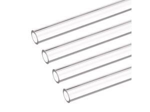 PETG Tubing Hard Tube 10mm ID, 14mm OD, 0.5m Length, Clear for PC Water-cooling System 4pcs